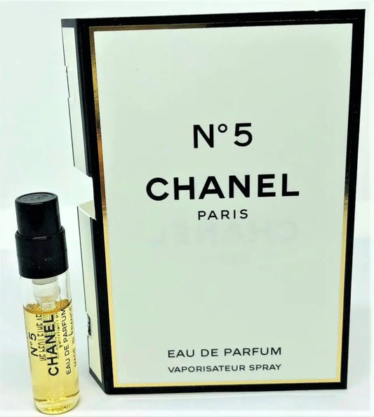 Chanel No. 5 by Chanel for Women 0.05 oz Eau de Parfum Sampler Vial Spray - Velora Luxury Fashion