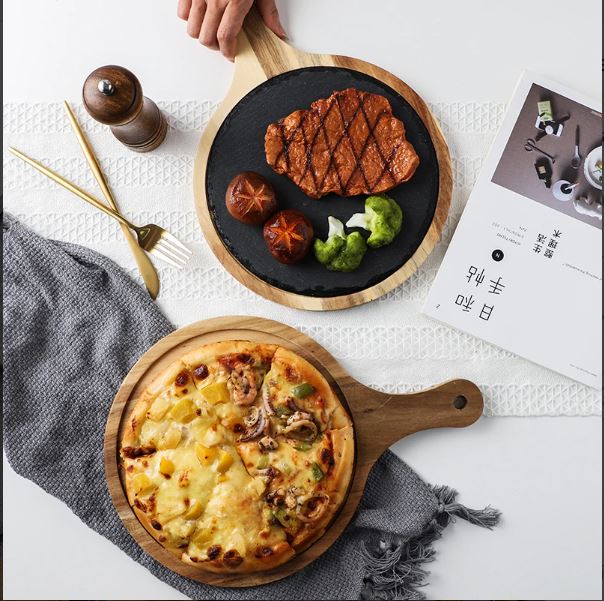 Charcuterie Wooden Slate - Velora Luxury Fashion