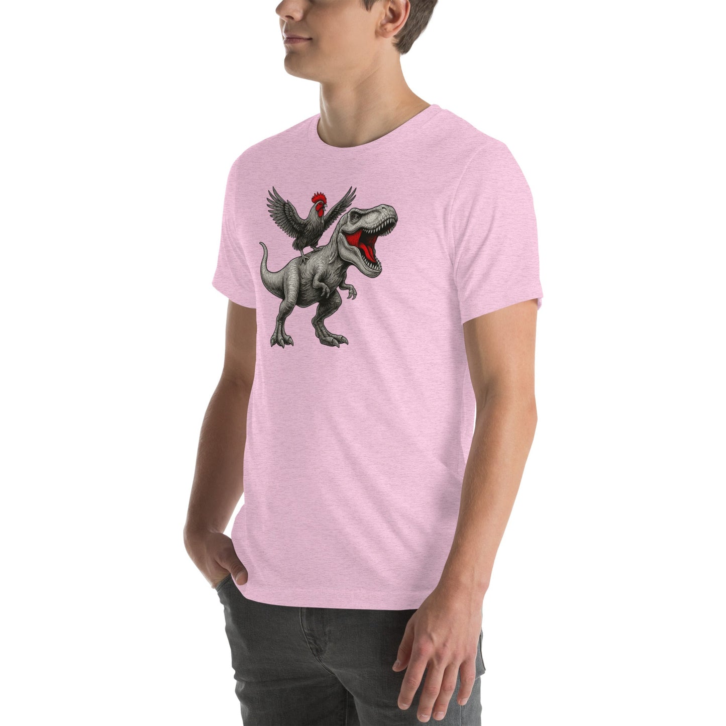 Chickasaurous Unisex t-shirt - Velora Luxury Fashion