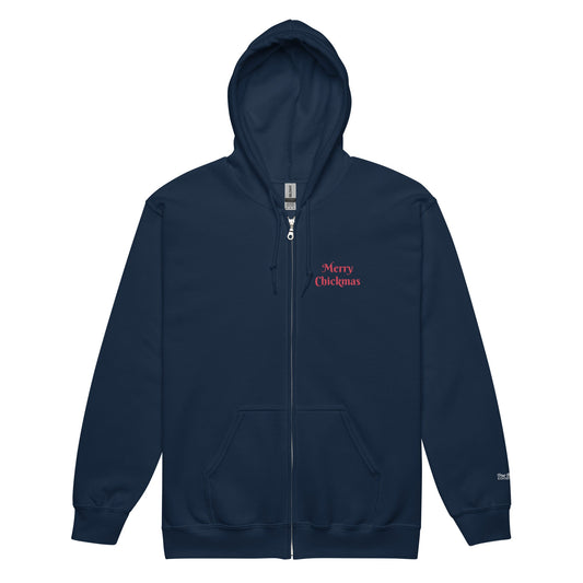 Chickmas Pear Tree Unisex heavy blend zip hoodie - Velora Luxury Fashion
