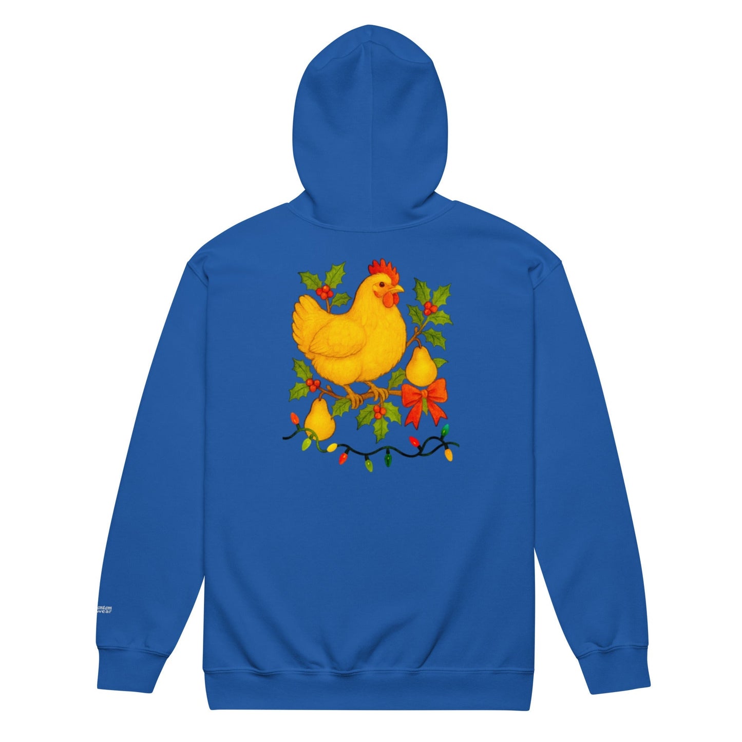 Chickmas Pear Tree Unisex heavy blend zip hoodie - Velora Luxury Fashion