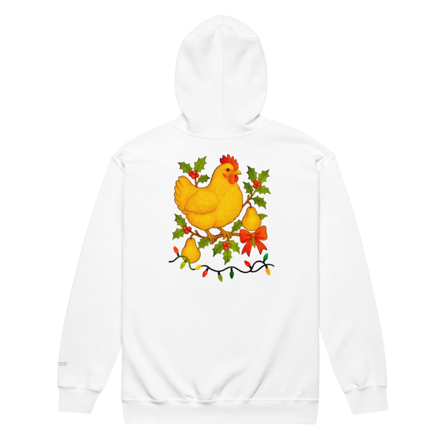 Chickmas Pear Tree Unisex heavy blend zip hoodie - Velora Luxury Fashion