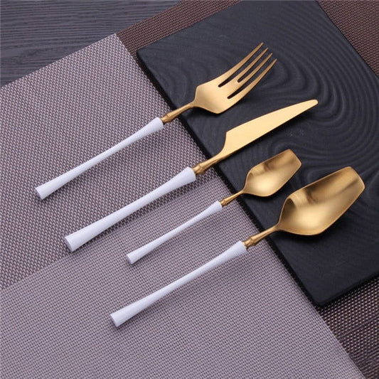 Chiseled Flatware - Velora Luxury Fashion