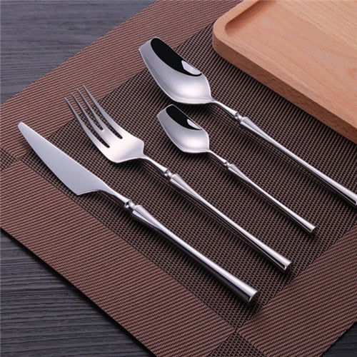 Chiseled Flatware - Velora Luxury Fashion
