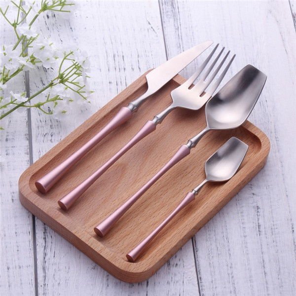 Chiseled Flatware - Velora Luxury Fashion