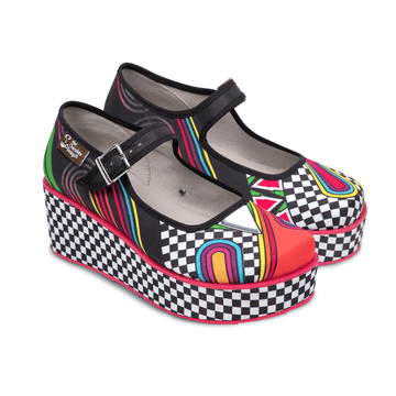 Chocolaticas® 1980 Women's Mary Jane Platform - Velora Luxury Fashion