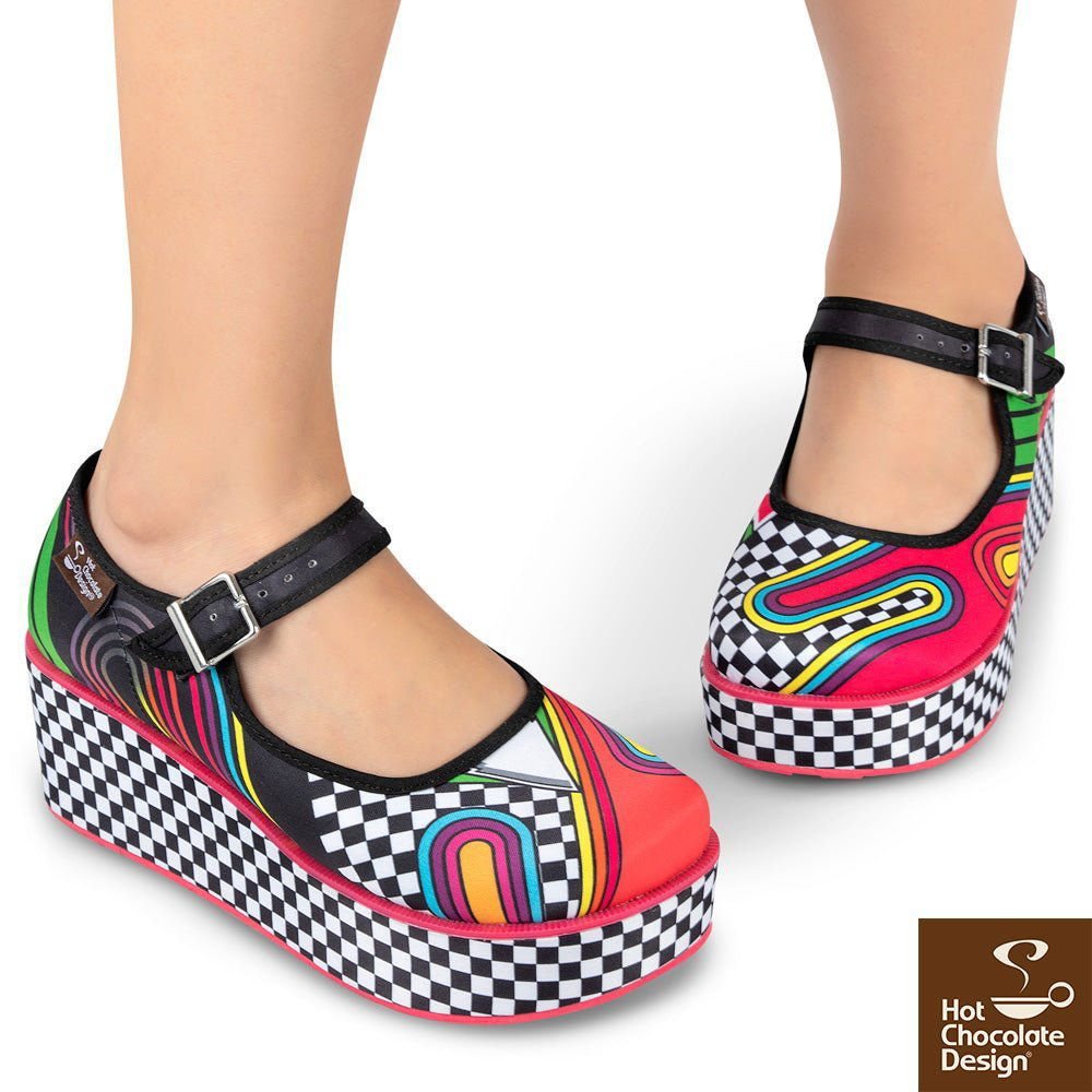 Chocolaticas® 1980 Women's Mary Jane Platform - Velora Luxury Fashion