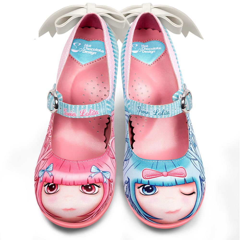 Chocolaticas® TWIN LOLITA Women's Mary Jane Pump - Velora Luxury Fashion