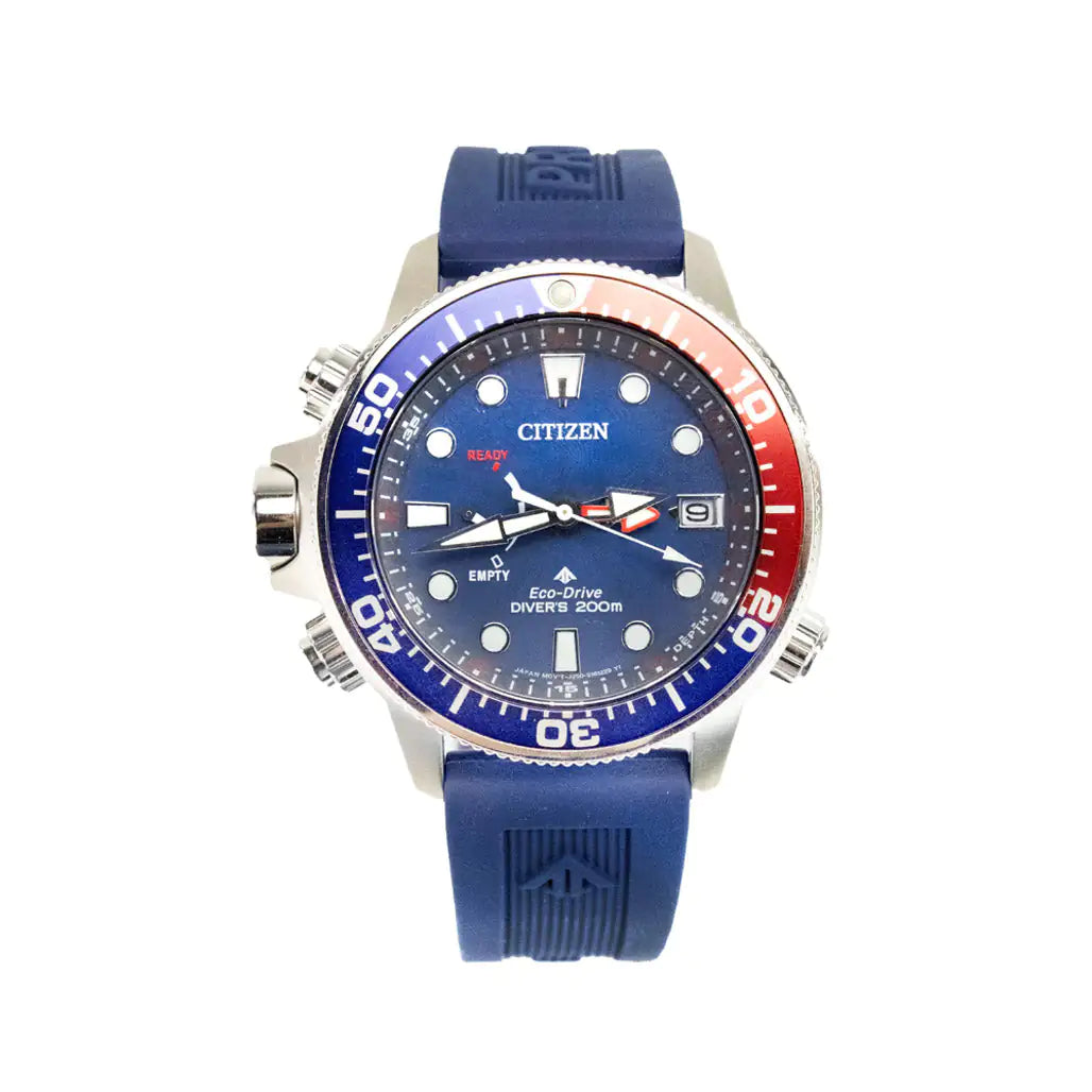 Citizen (BN2038-01L) Promaster Diver Eco-Drive Interchangeable Strap Watch - Velora Luxury Fashion
