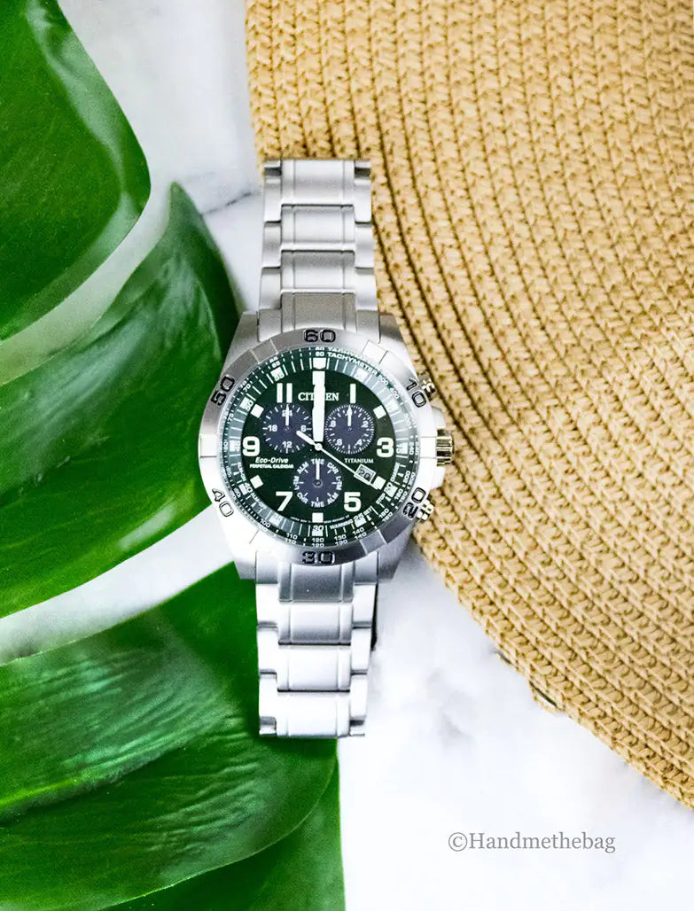 Citizen Green Eco-Drive Steel Sport Watch - Velora Luxury Fashion