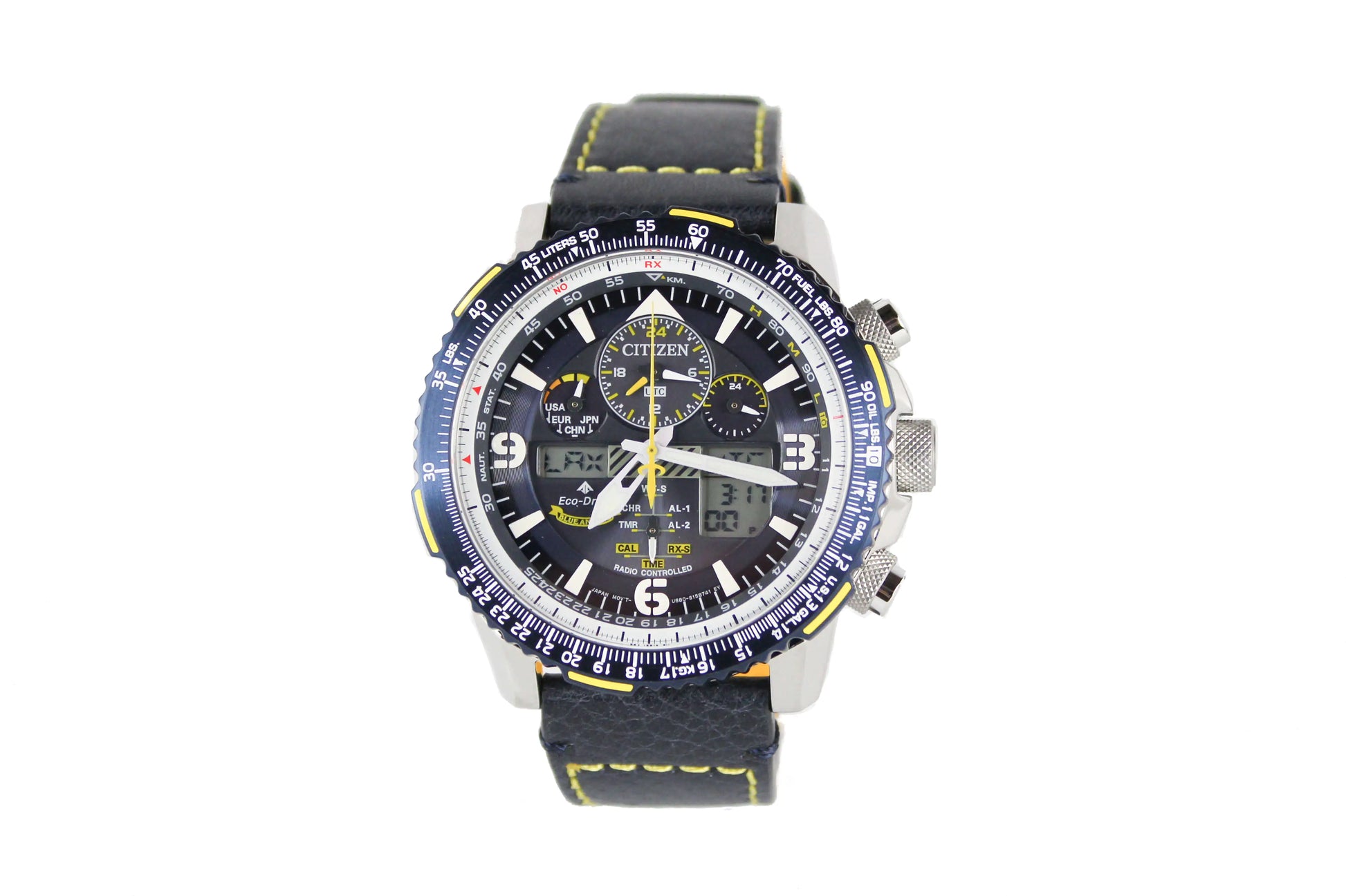 Citizen (JY8078-01L) Promaster Skyhawk A-T Blue Angels Dark Navy Wrist Watch - Velora Luxury Fashion