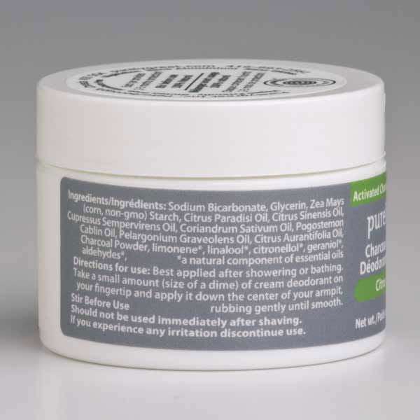 Citrus Charcoal Deodorant - Velora Luxury Fashion