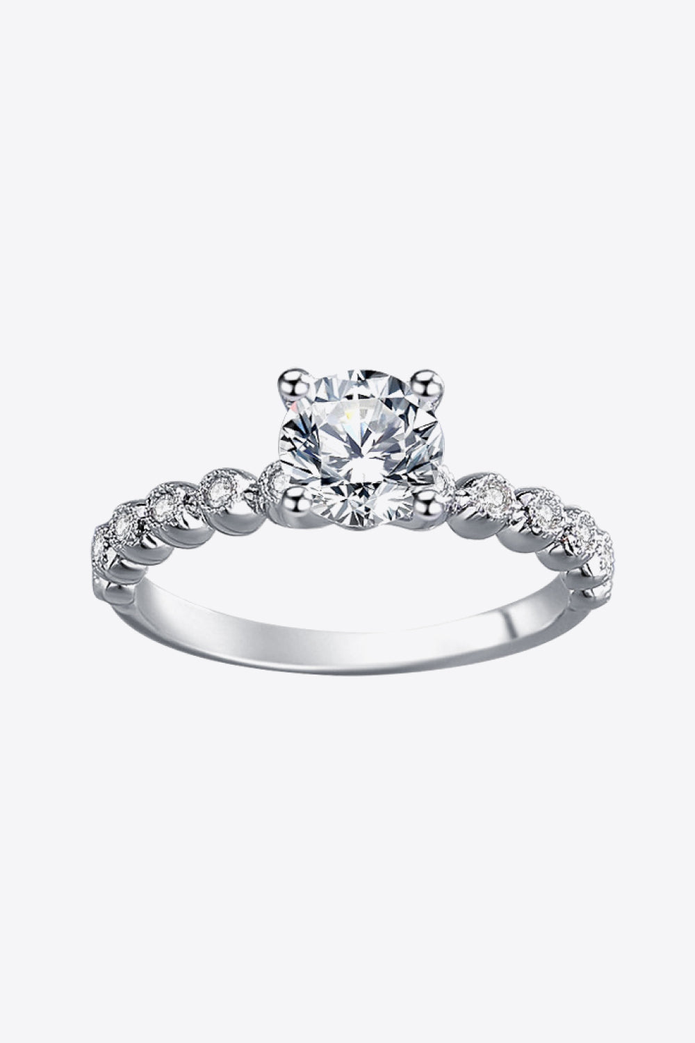 Classic 4-Prong Moissanite Ring - Velora Luxury Fashion