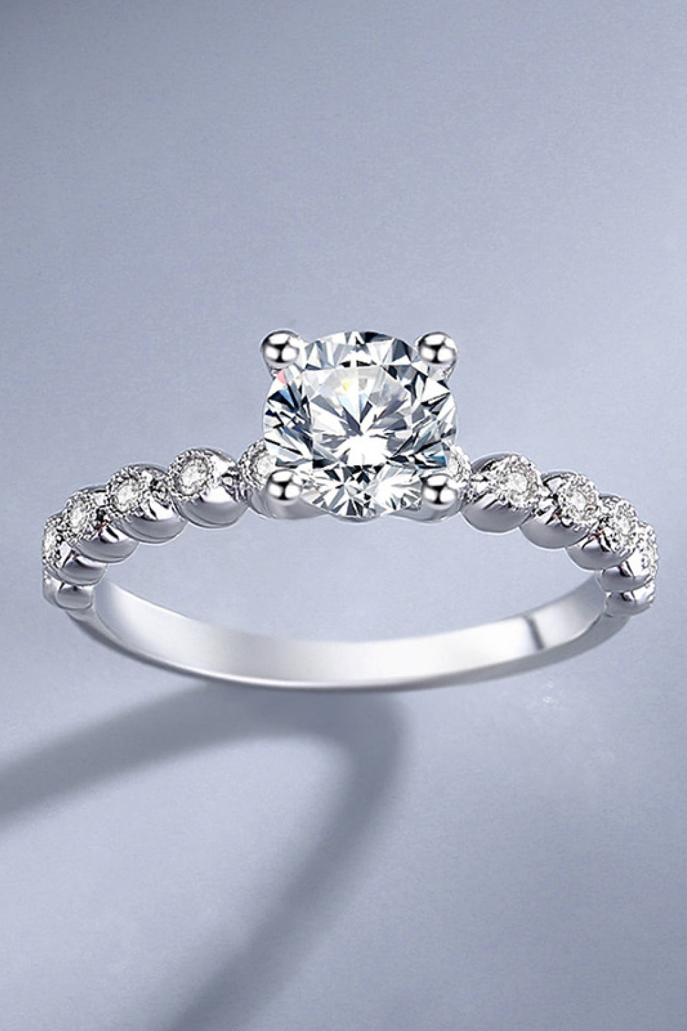 Classic 4-Prong Moissanite Ring - Velora Luxury Fashion
