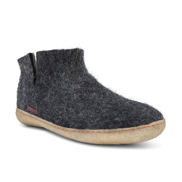 Classic Boot - Black with Rubber - Velora Luxury Fashion
