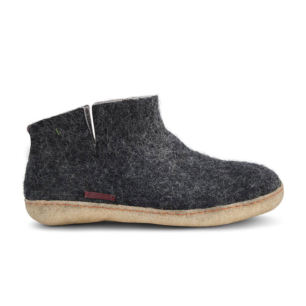 Classic Boot - Black with Rubber - Velora Luxury Fashion