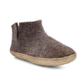 Classic Boot - Brown with Rubber - Velora Luxury Fashion