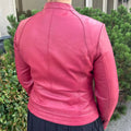 Classic Women's Lamb Leather Jacket - Velora Luxury Fashion