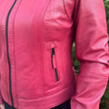 Classic Women's Lamb Leather Jacket - Velora Luxury Fashion
