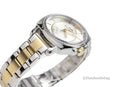 Coach Boyfriend Crystal Bezel Silver Gold Toned Watch - Velora Luxury Fashion