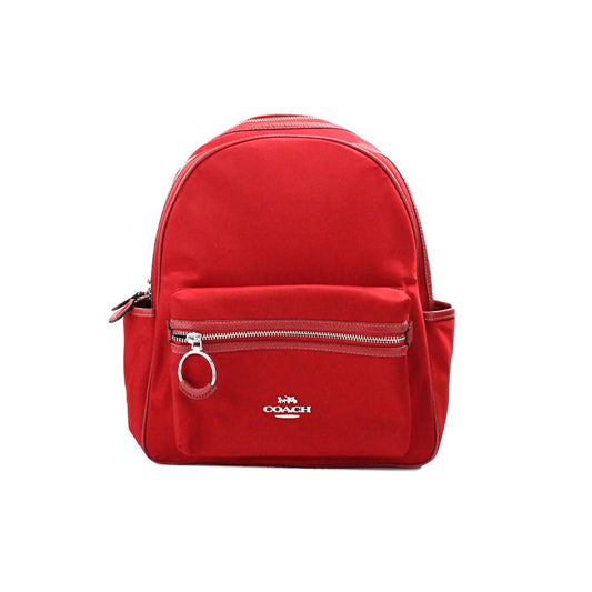 Coach Ellis 1941 Medium Red Nylon Backpack - Velora Luxury Fashion