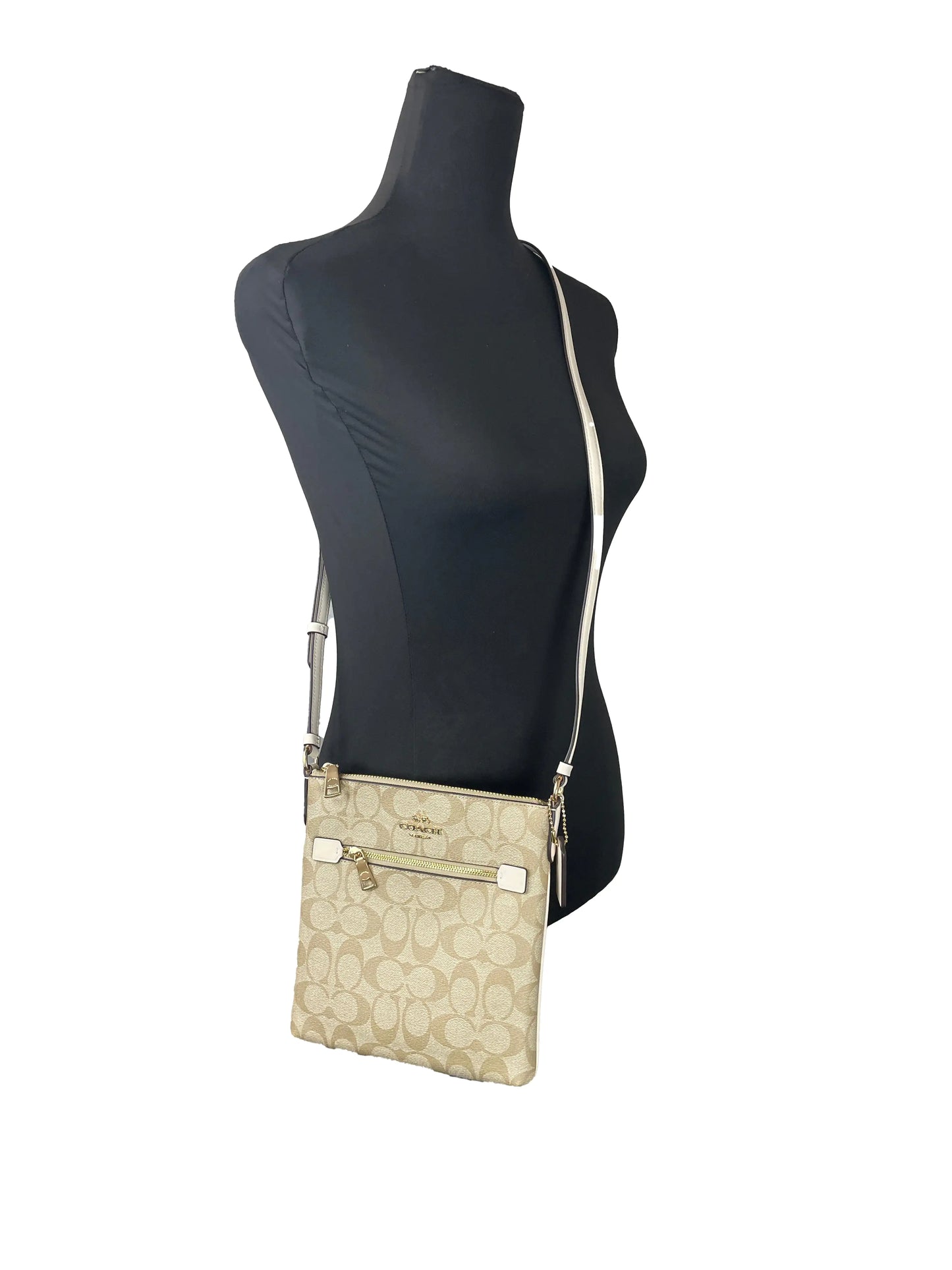 Coach Mini Rowan Crossgrain File Bag - Velora Luxury Fashion