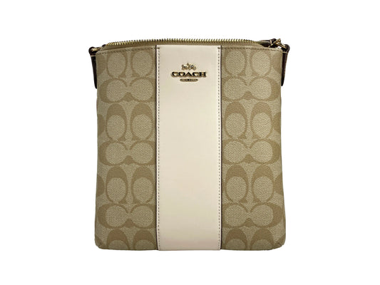 Coach Mini Rowan Stripe Crossbody Clutch - Velora Luxury Fashion