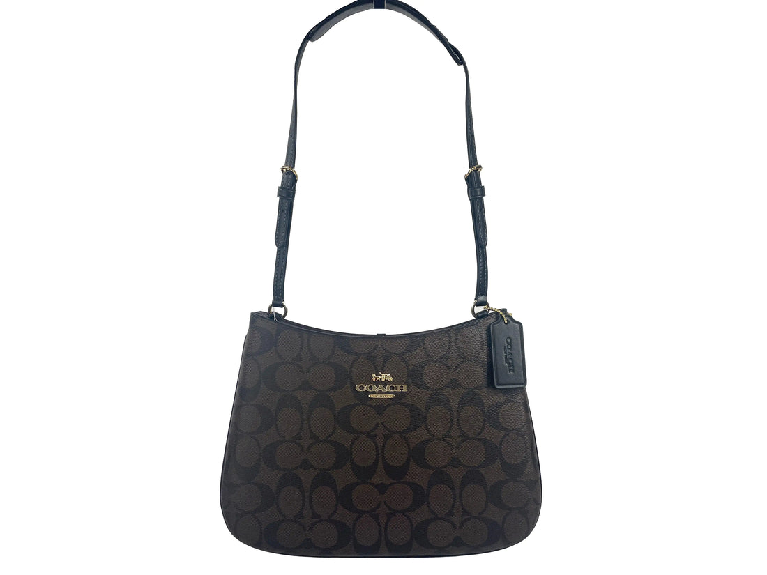 Coach Penelope PVC Leather Shoulder Bag - Velora Luxury Fashion