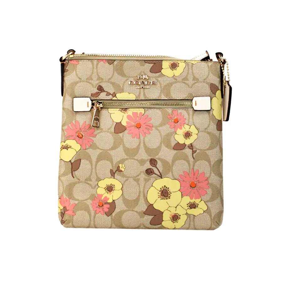 Coach Rowan Blossom Crossbody Clutch - Velora Luxury Fashion