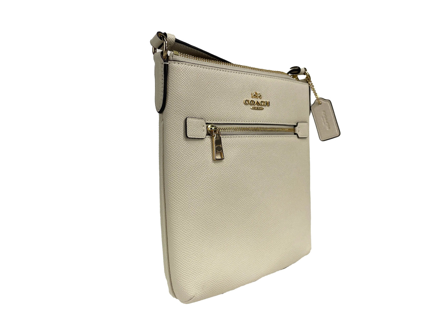 Coach Rowan Mini Leather File Crossbody Bag - Velora Luxury Fashion