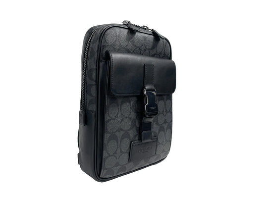 Coach Signature Canvas Track Pack - Velora Luxury Fashion