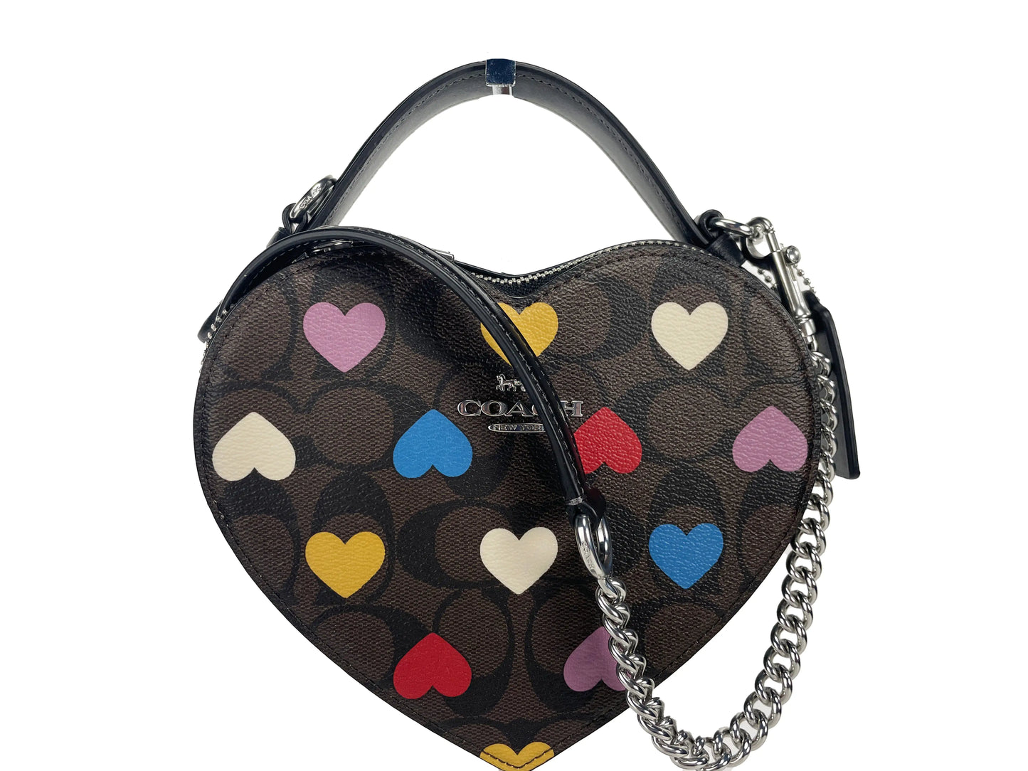Coach Signature Heart Print Crossbody - Velora Luxury Fashion