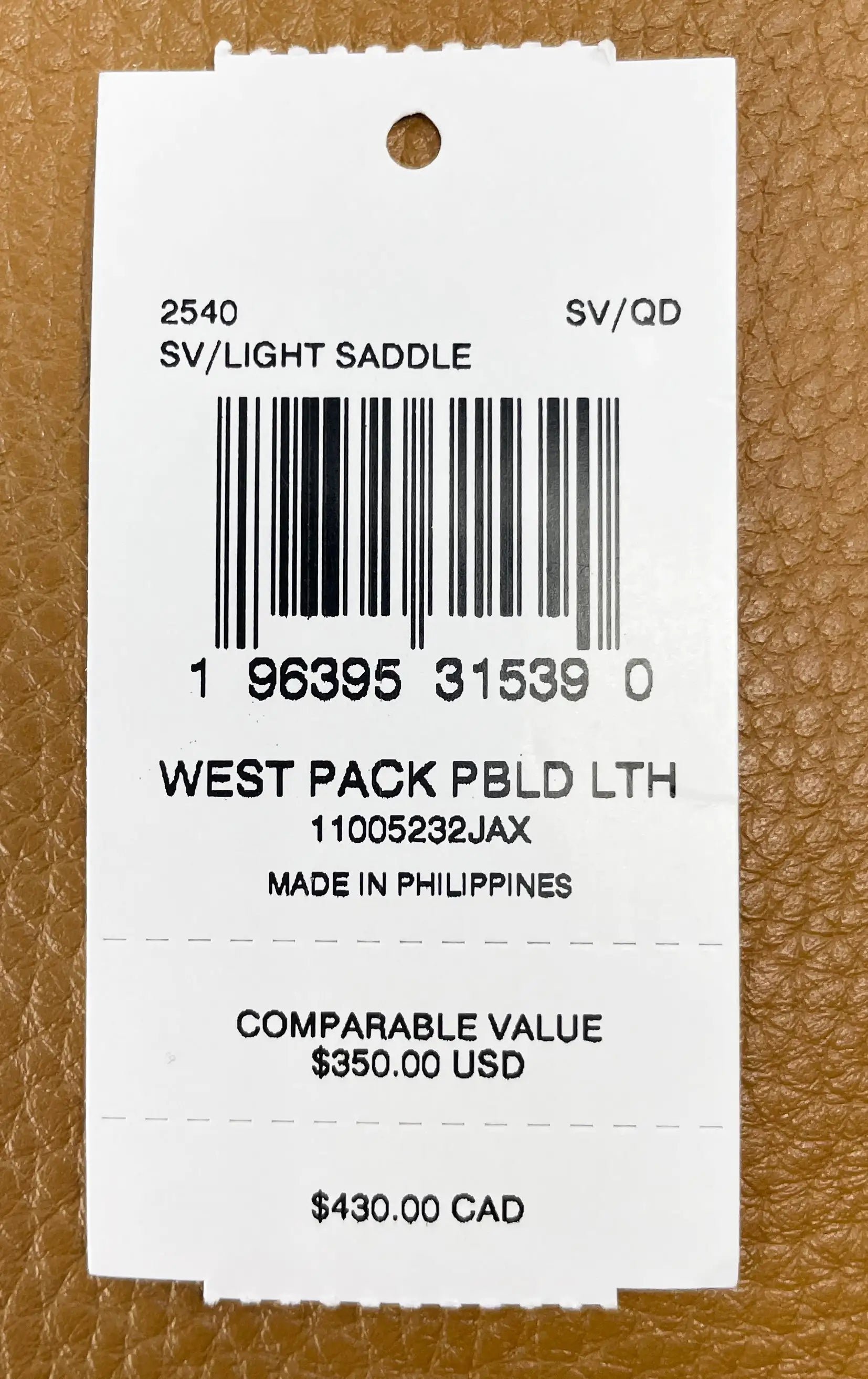 Coach West 2540 Leather Sling Backpack - Velora Luxury Fashion