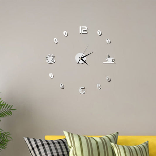 Coffee Cups 3D Clock - Velora Luxury Fashion