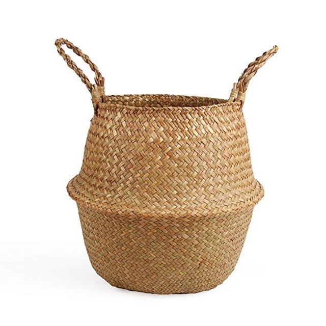 Colored Wicker Basket - Velora Luxury Fashion