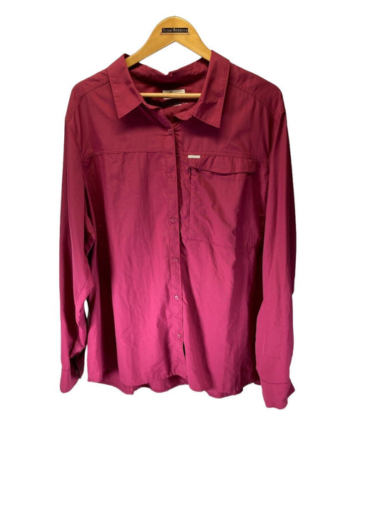 Columbia Silver Ridge Womens 2.0 Long Sleeve Adventure Travel Shirts 3XL - Velora Luxury Fashion
