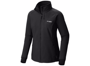 Columbia Titanium Titan Ridge II Womens Hybrid Fleece Polartec Fleece Jackets - Velora Luxury Fashion