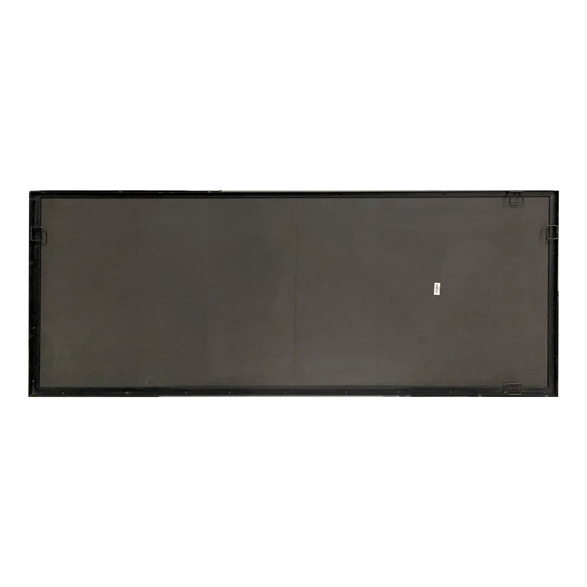 Contour Reflections: Dual-Tone Metal Frame Floor and Wall Mirror - Velora Luxury Fashion