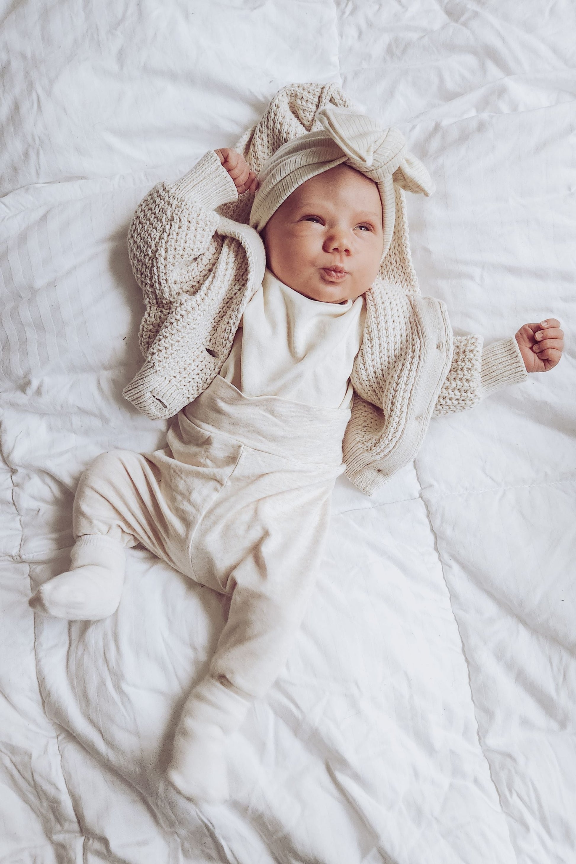 Modal Ribbed Headwrap | Natural - Velora