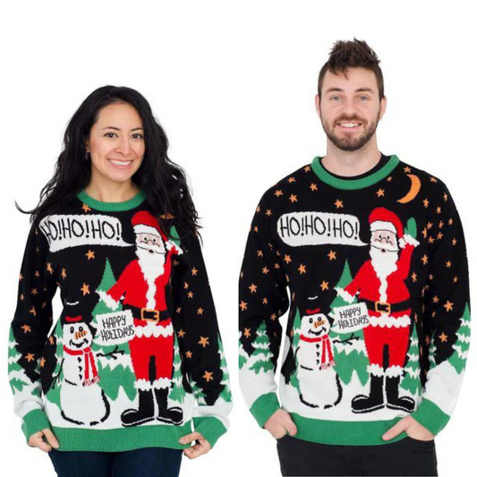 Couple - Ho Ho Ho It #!@%ING Merry  Sweater - Velora Luxury Fashion