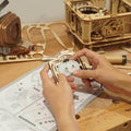 Crank Classic Gramophone Kit | Kidstoylover - DIY Wooden Assembly Toy - Velora Luxury Fashion