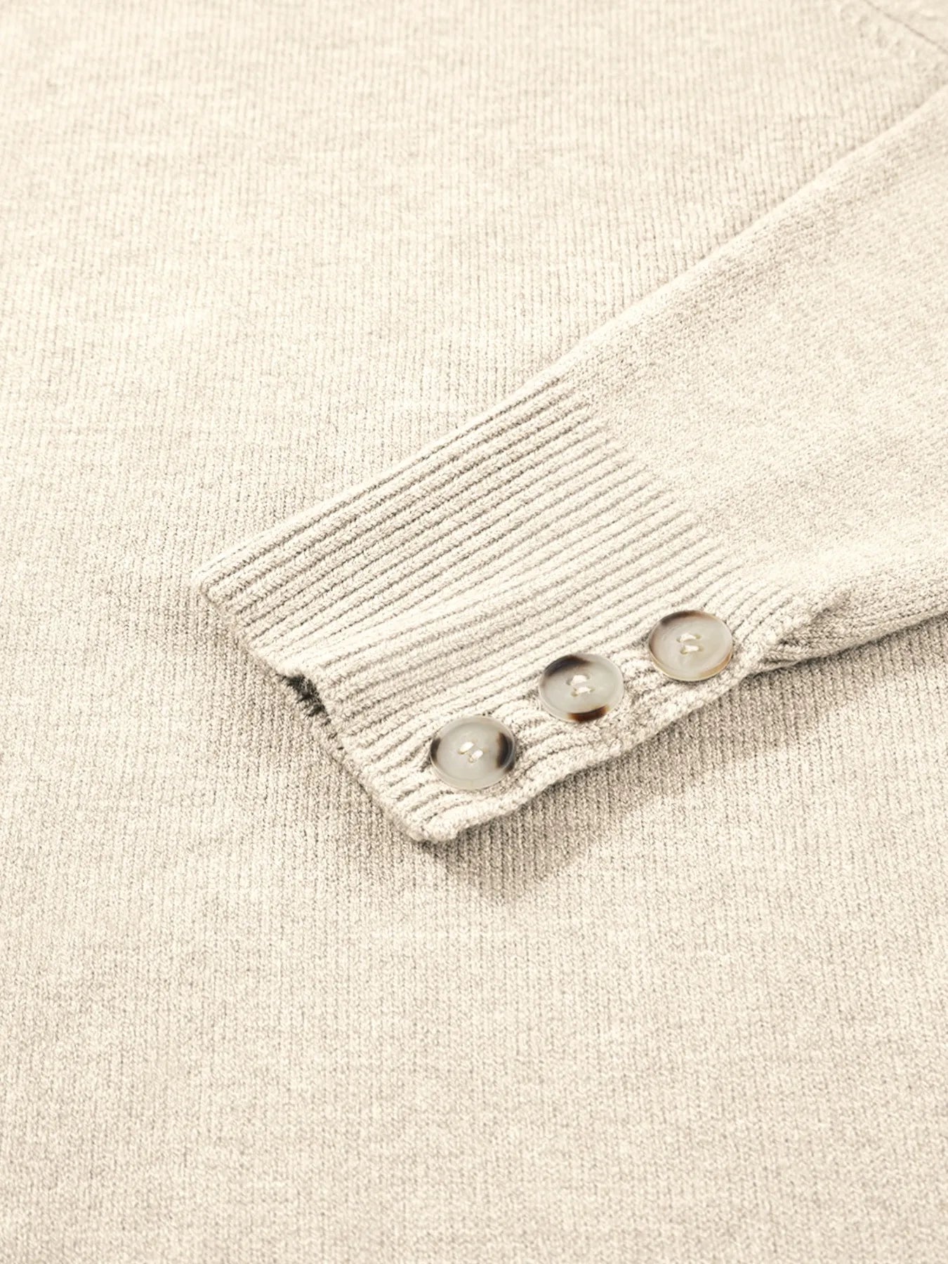 Crew Neck Long Sleeve Sweater - Velora Luxury Fashion