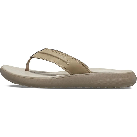 Crocs Mens Yukon Vista II Flip Flops Khaki 10 Men - Velora Luxury Fashion