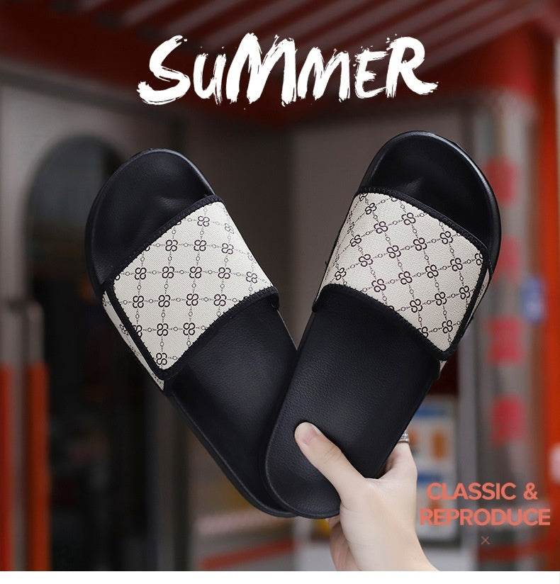 Cross-border Slippers Summer Outdoor Wear Niche High-grade Velcro Non-slip Beach Flip-flops Men EX-STOCK Canada