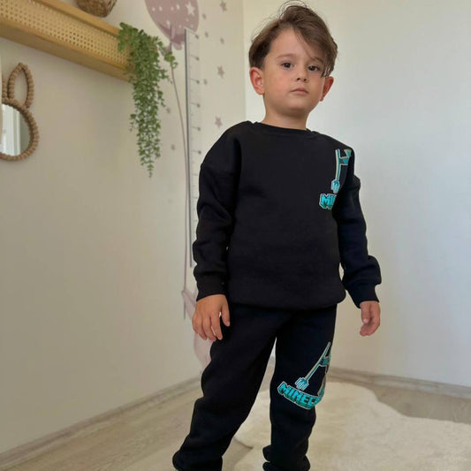 Cube Hero Boys Joggers Set - Velora Luxury Fashion