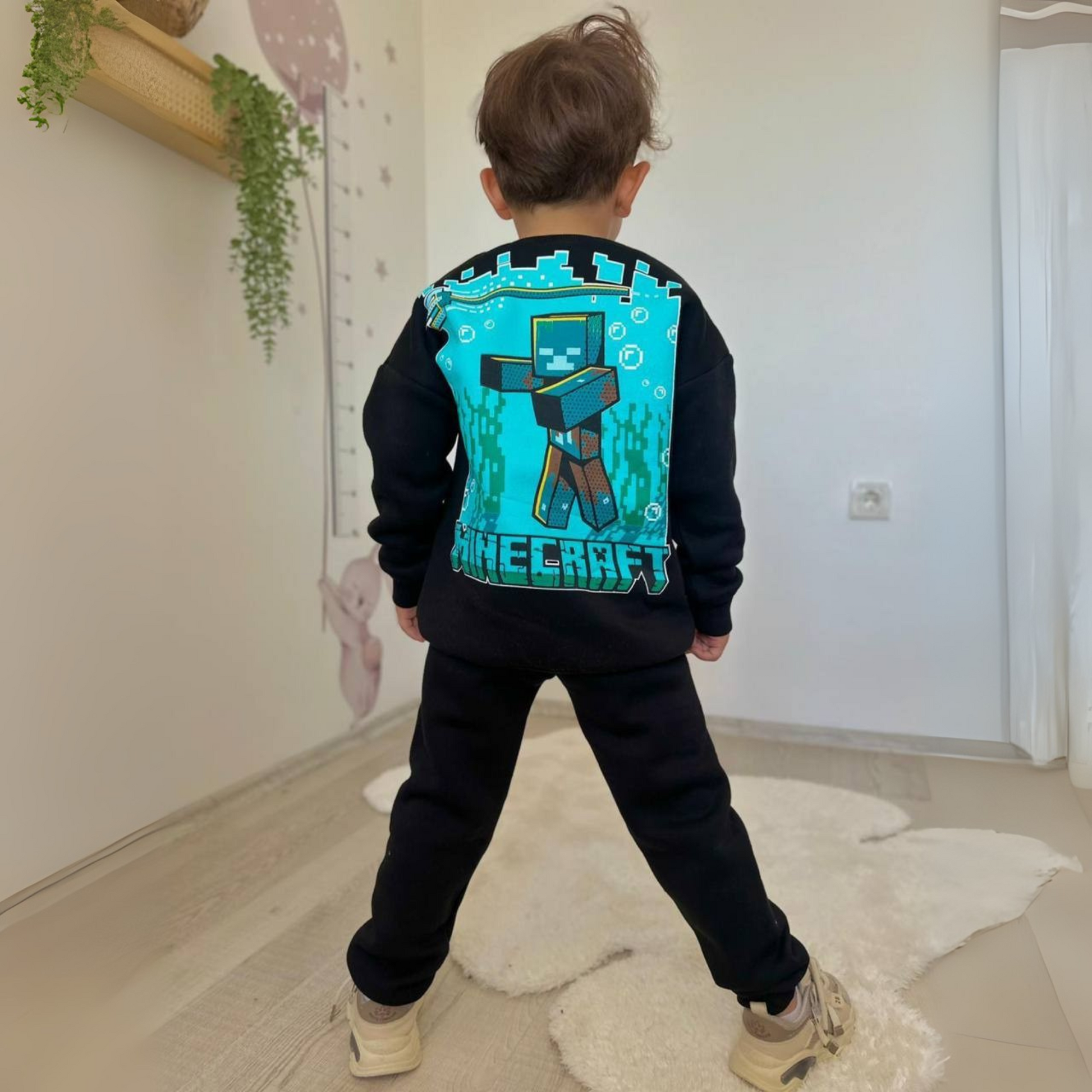 Cube Hero Boys Joggers Set - Velora Luxury Fashion
