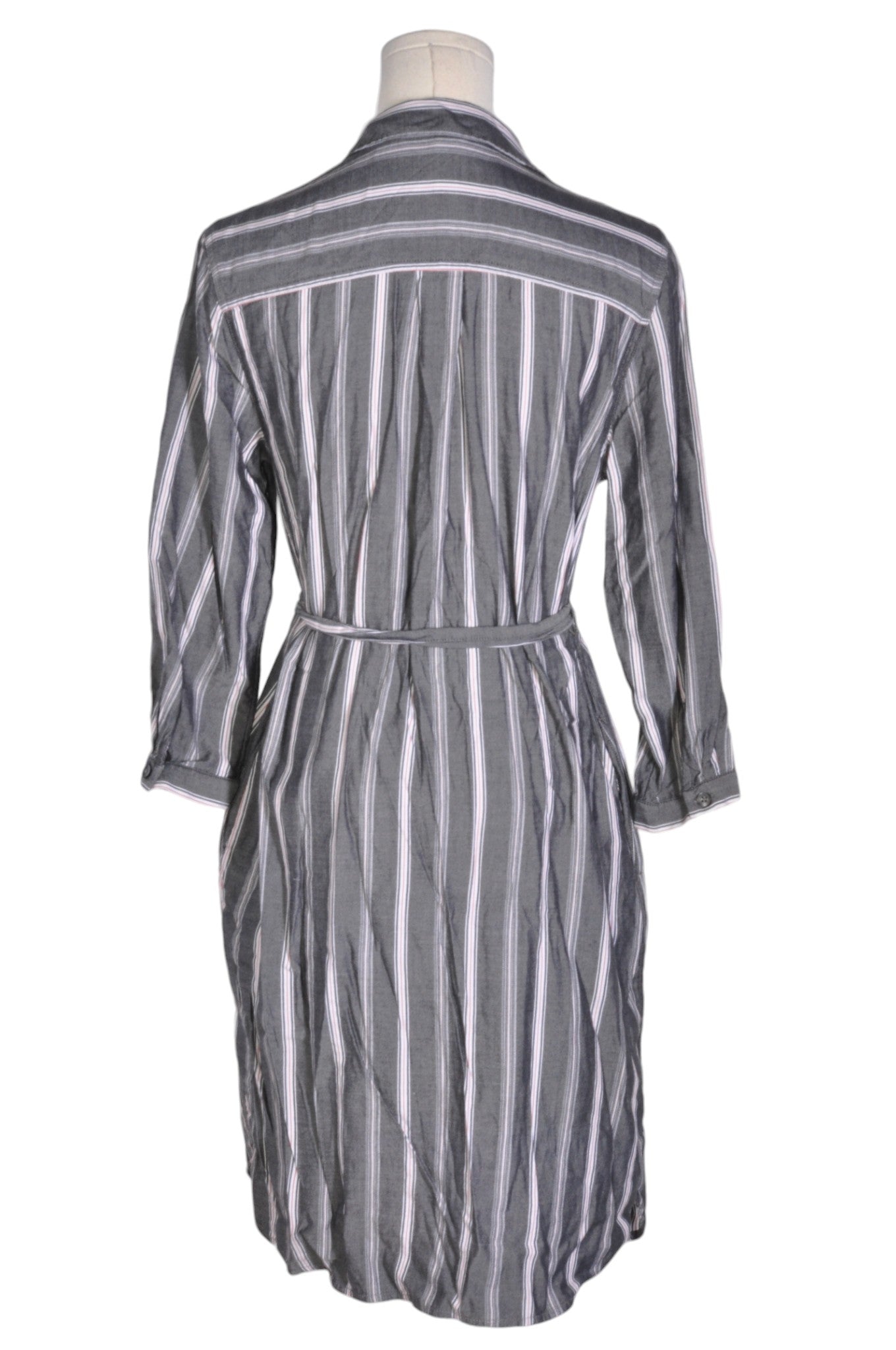 DENVER HAYES Women Wrap Dresses Regular fit in Gray - M - Velora Luxury Fashion