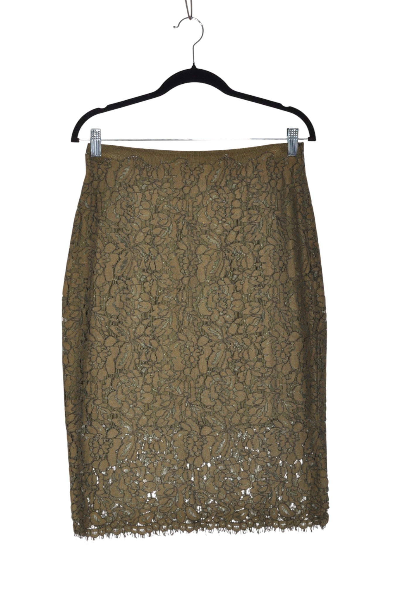 DIANE VAN FURSTENBERG Women Pencil Skirts Regular fit in Green - 8 - Velora Luxury Fashion