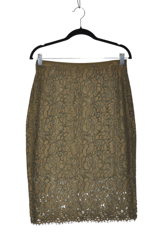DIANE VAN FURSTENBERG Women Pencil Skirts Regular fit in Green - 8 - Velora Luxury Fashion