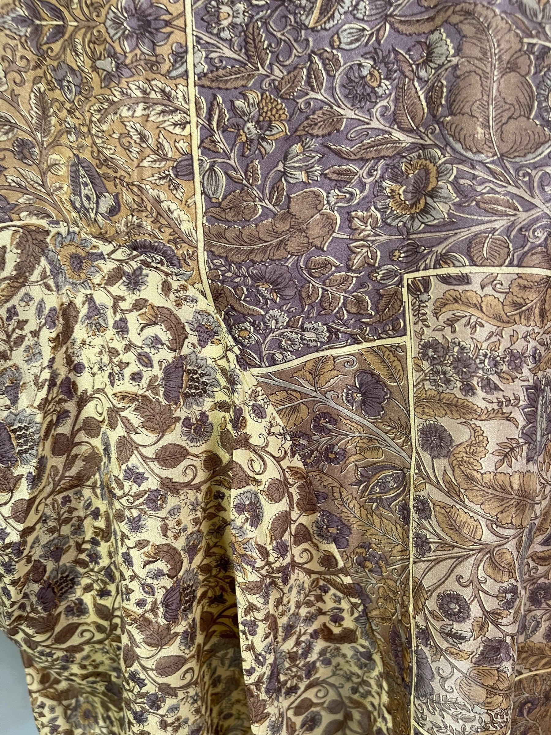 PRC6067 Avatar Pure Silk Self Pocket Tunic Dress - Velora